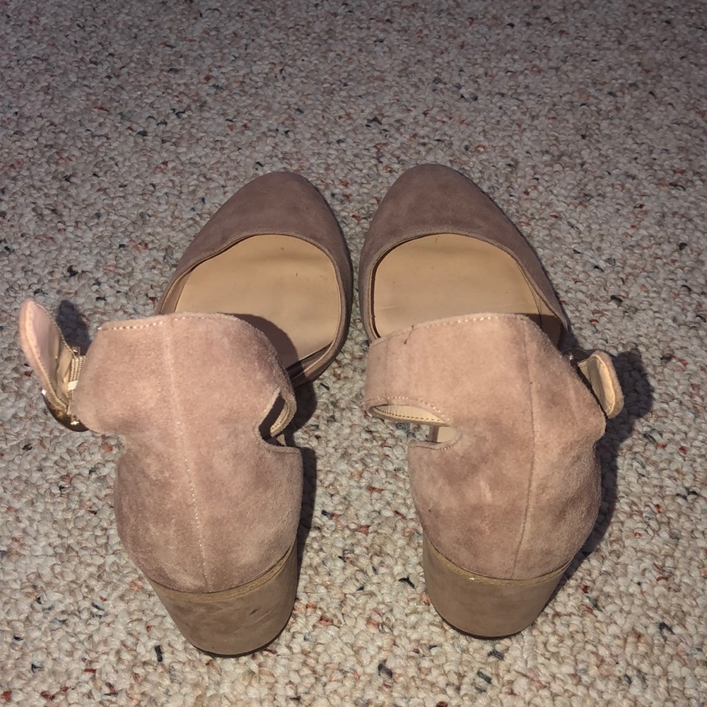 Women’s Nine West Ankle Strap Leather Pump Heels - Picture 3 of 3